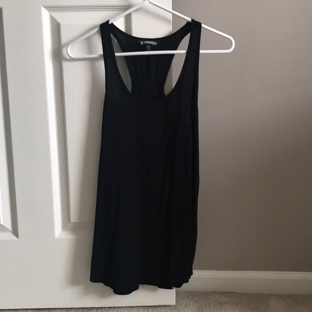 Express black tank top